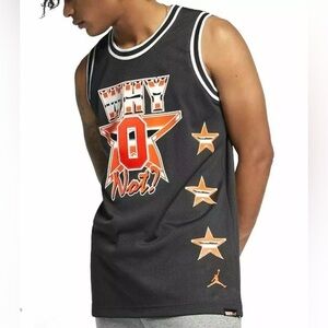 BNWT Air Jordan Russel Westbrook Jersey 'Why Not' All Star Jersey Medium